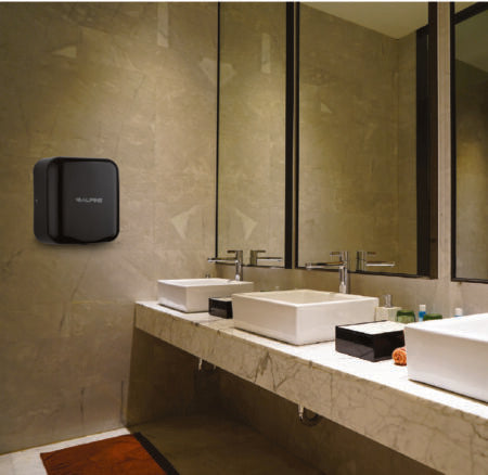 Alpine Industries ALP400-10-BLA Hemlock Hand Dryer (Black)