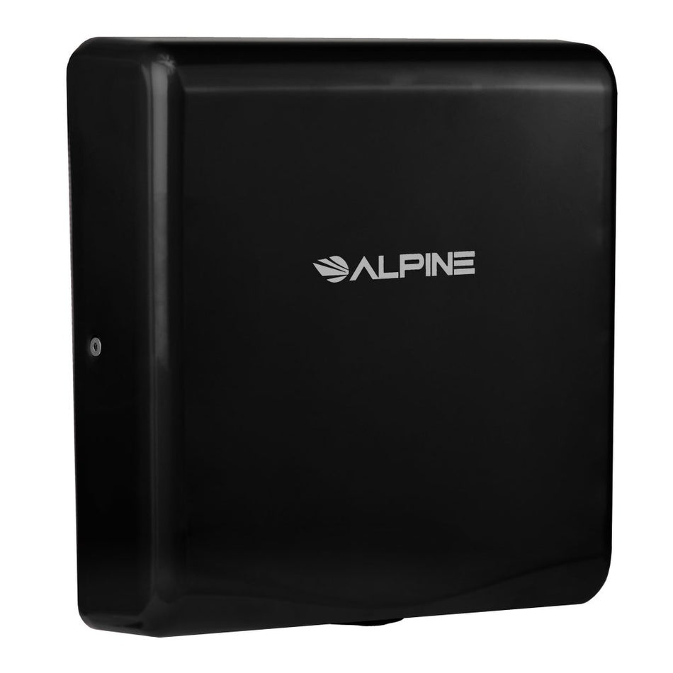 Alpine Industries Willow High Speed Commercial Hand Dryer – Black – 120V – ADA Compliant