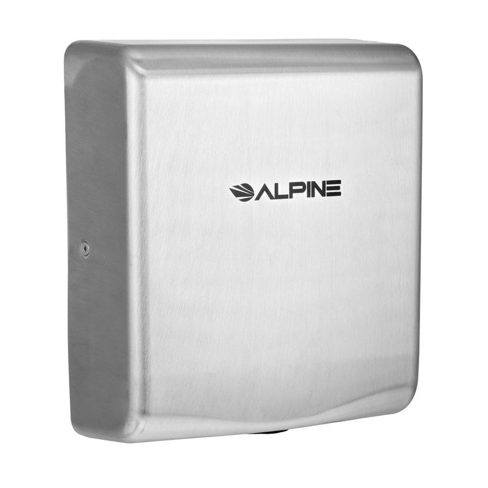 Alpine Industries Willow Commercial Hand Dryer – Stainless Steel – 120V – ADA Compliant