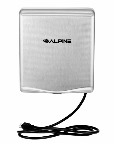 Alpine Industries Willow Commercial Hand Dryer – Stainless Steel – 120V – ADA Compliant