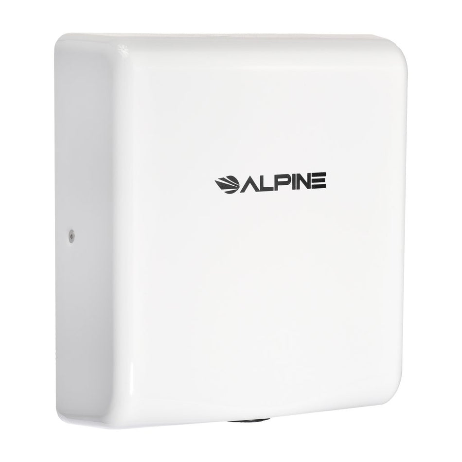 Alpine Industries Willow High Speed Commercial Hand Dryer – White – 120V – ADA Compliant