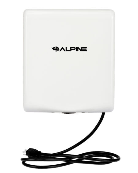 Alpine Industries Willow High Speed Commercial Hand Dryer – White – 120V – ADA Compliant