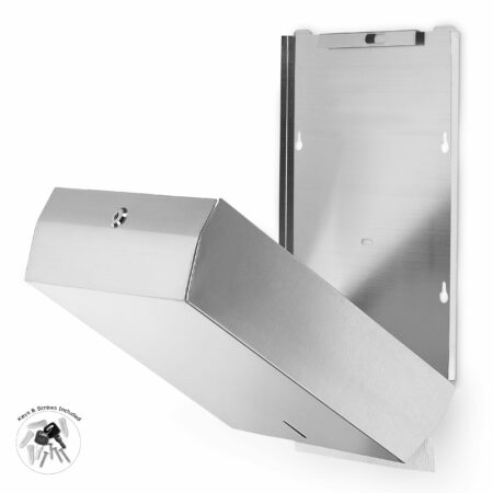 Alpine Industries ALP480 C-Fold/Multifold Paper Towel Dispenser - Stainless Steel