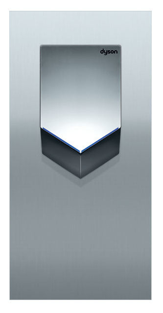 BACK PANEL (STANDARD Length) for DYSON® Airblade™ V Series (AB12 & HU02) - Brushed Stainless Steel (SKU# 964691-01)