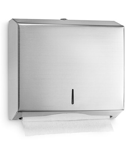 Alpine Industries ALP481 C-Fold/Multifold Paper Towel Dispenser Stainless Steel