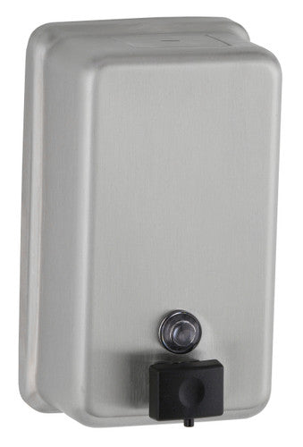 Bobrick B-2111 Vertical Surface Mounted 40oz Soap Dispenser