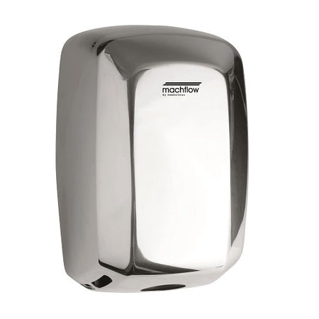 Saniflow® M09AC-UL MACHFLOW® Hand Dryer – Bright Stainless Steel, High-Speed Commercial
