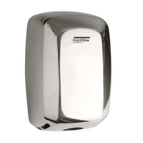 Saniflow® M09AC-UL MACHFLOW® Hand Dryer – Bright Stainless Steel, High-Speed Commercial