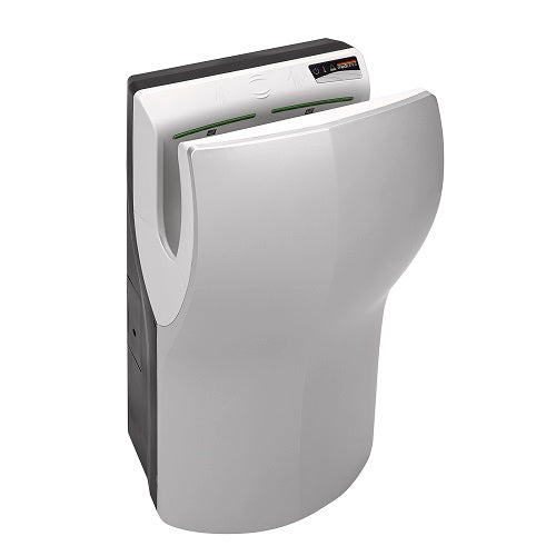 Saniflow® M14ACS DUALFLOW® PLUS High-Speed Hands-In Hand Dryer – Black ABS, HEPA, ADA Compliant