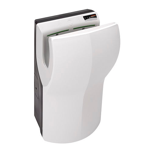 Saniflow® M14A DUALFLOW® PLUS High-Speed Hands-In Hand Dryer – White ABS, HEPA, ADA Compliant