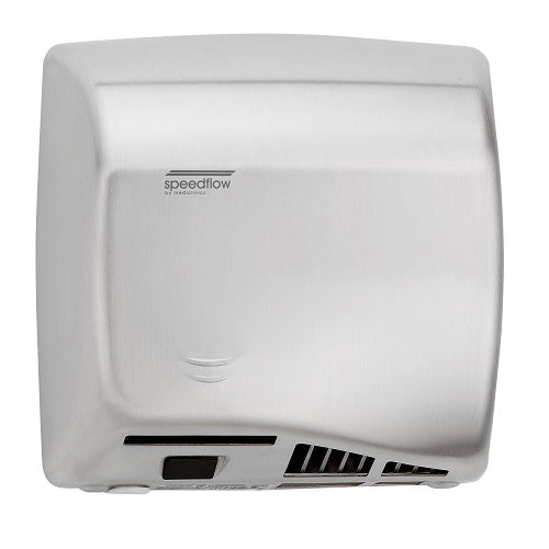 Saniflow® M17ACS-UL Speedflow® Plus Hand Dryer – Satin Stainless Steel, HEPA, ADA-Compliant