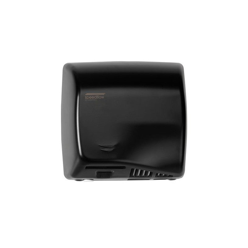 Saniflow® M06AB-UL SPEEDFLOW® Hand Dryer – Black Steel Epoxy, ADA Compliant